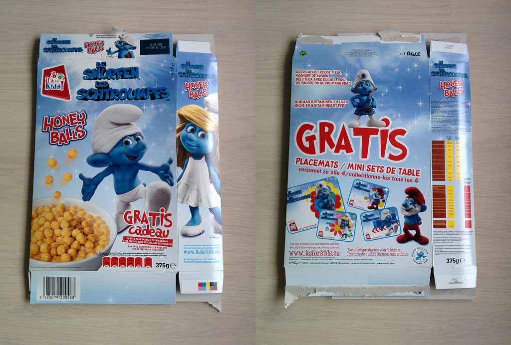 Boite de céréales Honey Balls