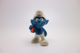 Schtroumpf au baluchon (voyageur) - photo