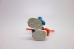 Schtroumpf au baluchon (voyageur) - photo