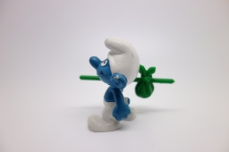 Schtroumpf au baluchon (voyageur) - photo