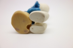 Schtroumpf avec sac de blé (meunier) - photo