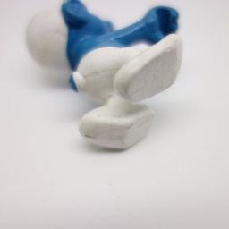 Schtroumpf avec tondeuse - photo