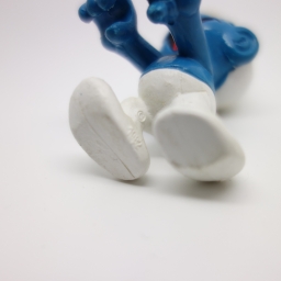 Schtroumpf avec tondeuse - photo