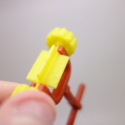 Schtroumpf avec tondeuse - photo