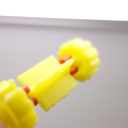 Schtroumpf avec tondeuse - photo