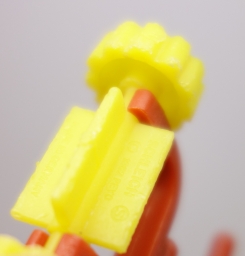 Schtroumpf avec tondeuse - photo