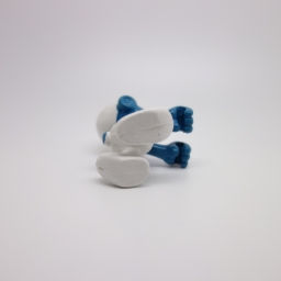 Schtroumpf avec tondeuse - photo