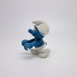 Schtroumpf avec caisse à outils - photo