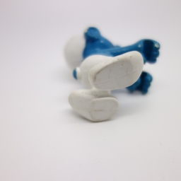 Schtroumpf avec caisse à outils - photo