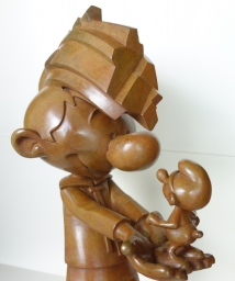 Pirlouit en bronze - photo