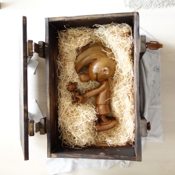 Pirlouit en bronze - photo