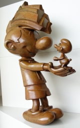 Pirlouit en bronze - photo