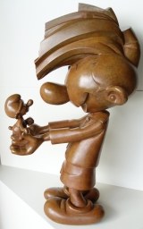 Pirlouit en bronze - photo