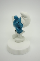 Schtroumpf joueur de cartes - photo