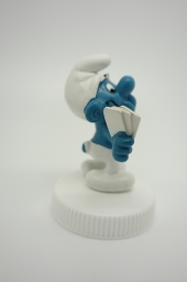 Schtroumpf joueur de cartes - photo