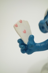 Schtroumpf joueur de cartes - photo