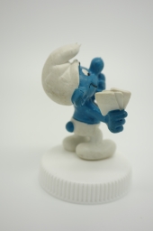 Schtroumpf joueur de cartes - photo