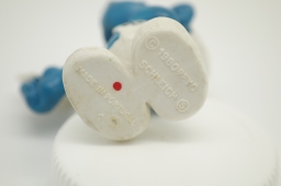 Schtroumpf joueur de cartes - photo