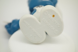 Schtroumpf joueur de cartes - photo