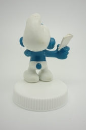 Schtroumpf joueur de cartes - photo