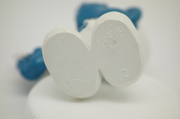 Schtroumpf joueur de cartes - photo