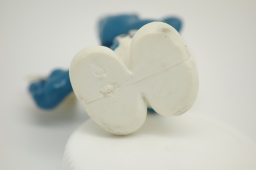 Schtroumpf joueur de cartes - photo