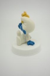 Bébé Schtroumpf avec papillon - photo