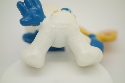 Bébé Schtroumpf avec papillon - photo