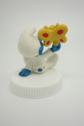 Bébé Schtroumpf avec papillon - photo