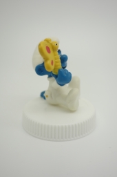 Bébé Schtroumpf avec papillon - photo