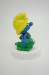 Schtroumpf Nature avec chenille - photo