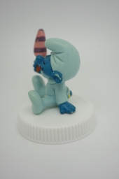 Bébé Schtroumpf avec glace - photo