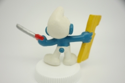 Schtroumpf menuisier - photo