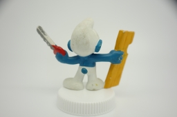 Schtroumpf menuisier - photo