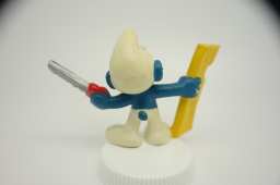 Schtroumpf menuisier - photo