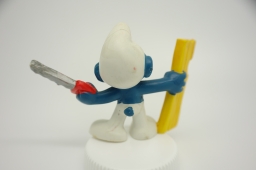 Schtroumpf menuisier - photo