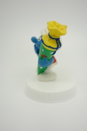 Schtroumpf mollasson / rêveur, avec cornet surprise - photo