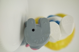 Schtroumpfette avec souris - photo