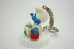 Bébé Schtroumpf avec cubes - photo