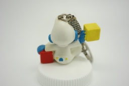 Bébé Schtroumpf avec cubes - photo