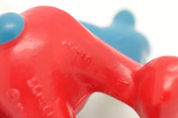 Grand Schtroumpf avec pipe et chaise - photo