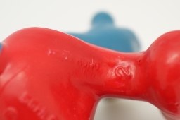 Grand Schtroumpf avec pipe et chaise - photo