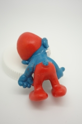 Grand Schtroumpf avec pipe et chaise - photo