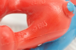 Grand Schtroumpf avec pipe et chaise - photo