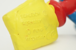 Schtroumpf endormi sur sa pelle (grand) - photo