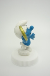 Schtroumpf avec pièce - photo