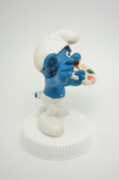 Schtroumpf peintre/artiste - photo