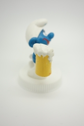 Schtroumpf avec bière - photo