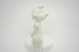 Schtroumpf footballeur - photo