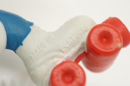 Schtroumpfette avec patins à roulettes - photo